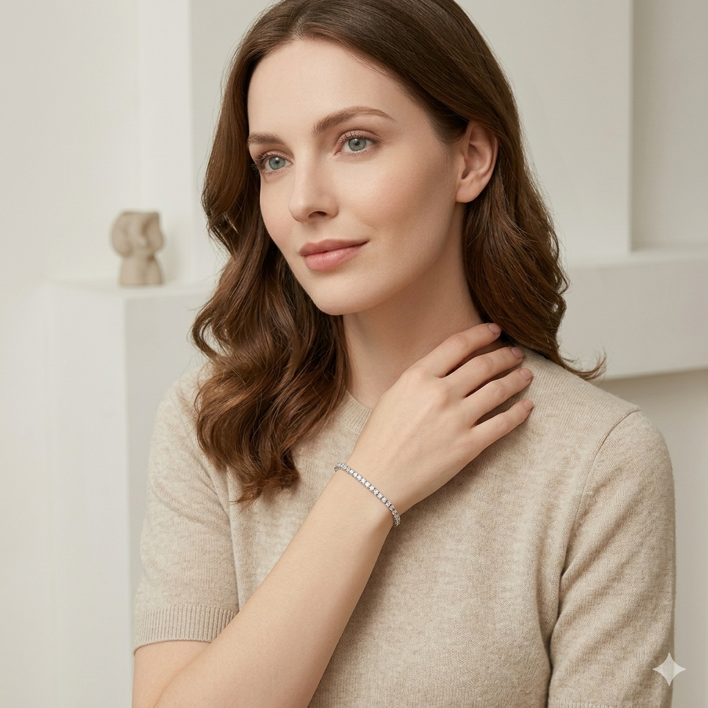 Clara Tennis Bracelet