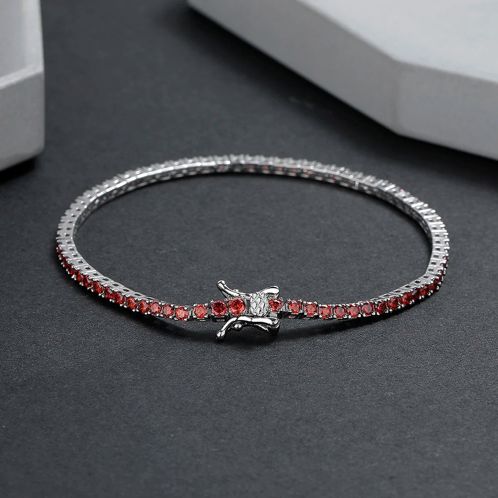 Vittoria Ruby Tennis Bracelet